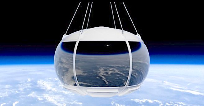 Des ballons stratosphériques pour le tourisme spatial